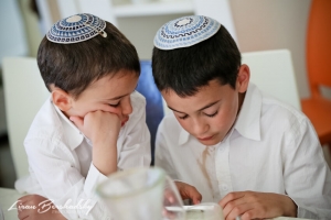 ילדים בסדנת שוקולד